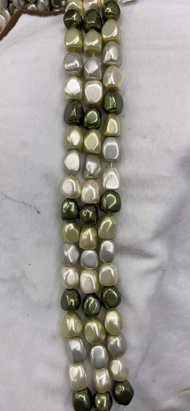 Mix color shell pearl beads 2022-9-19-001